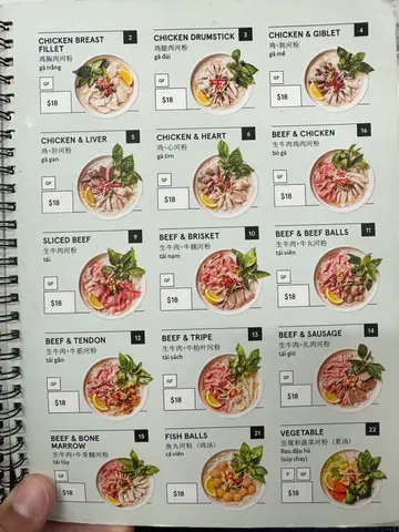 Menu photo 1 for Pho Bo Ga Mekong Vietnam, by Thành Cá Phú Quý