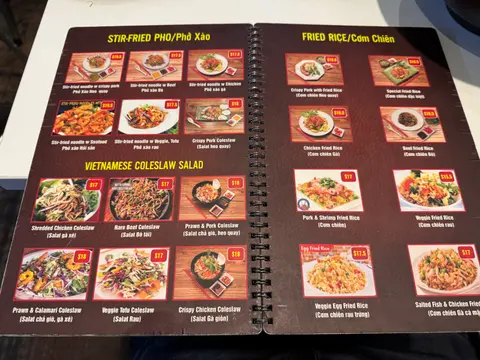 Menu photo 1 for Pho Flinders Express, by Bobby W