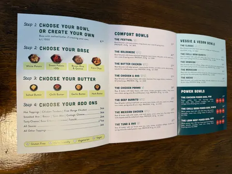 Menu photo 1 for SpudBAR South Yarra, by Mar Habbaby