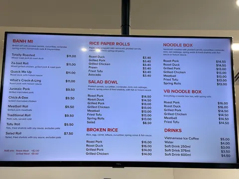 Menu photo 1 for VB Rolls, by Louise Hinsley