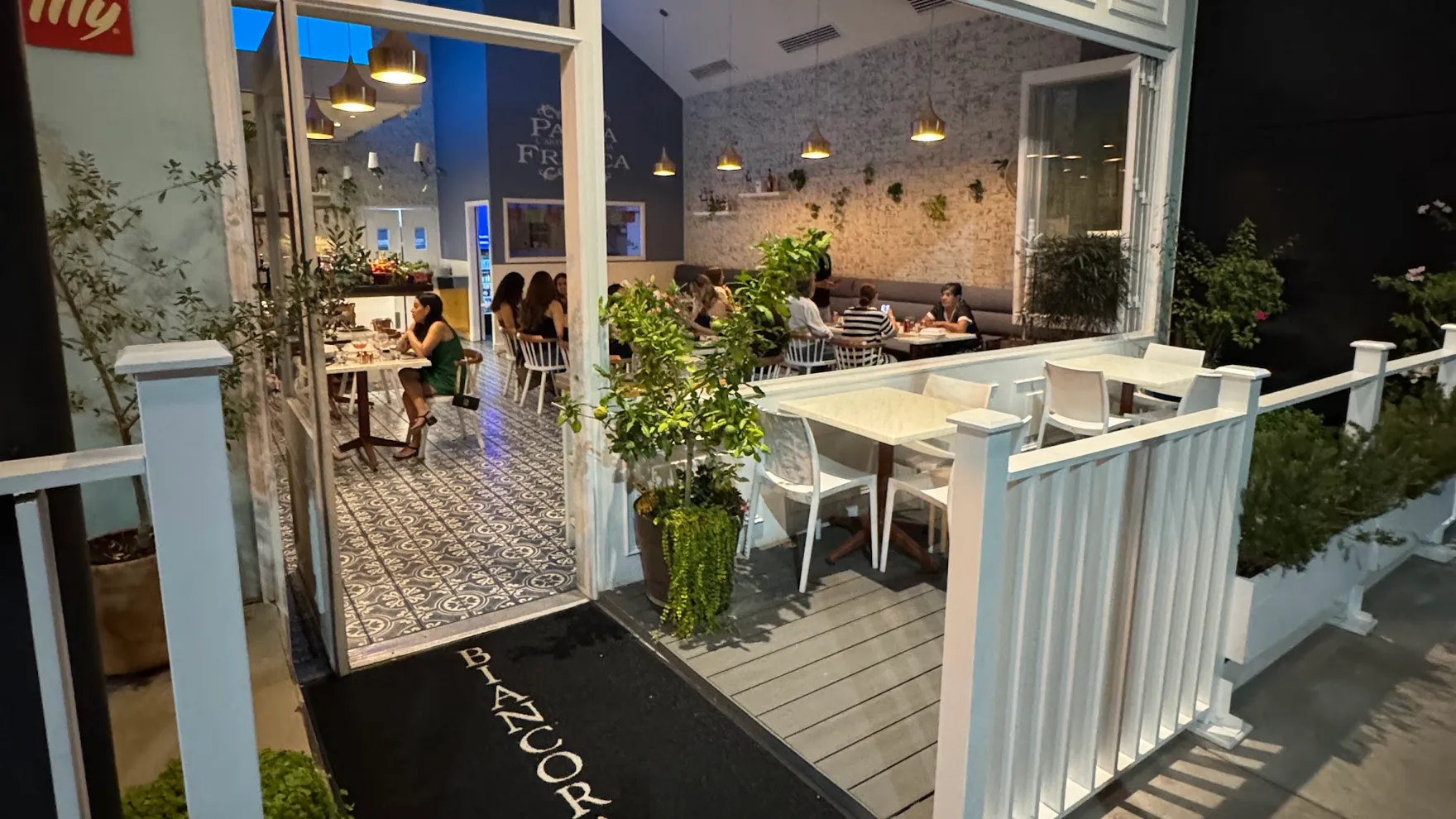 Biancorame restaurant in Chih.