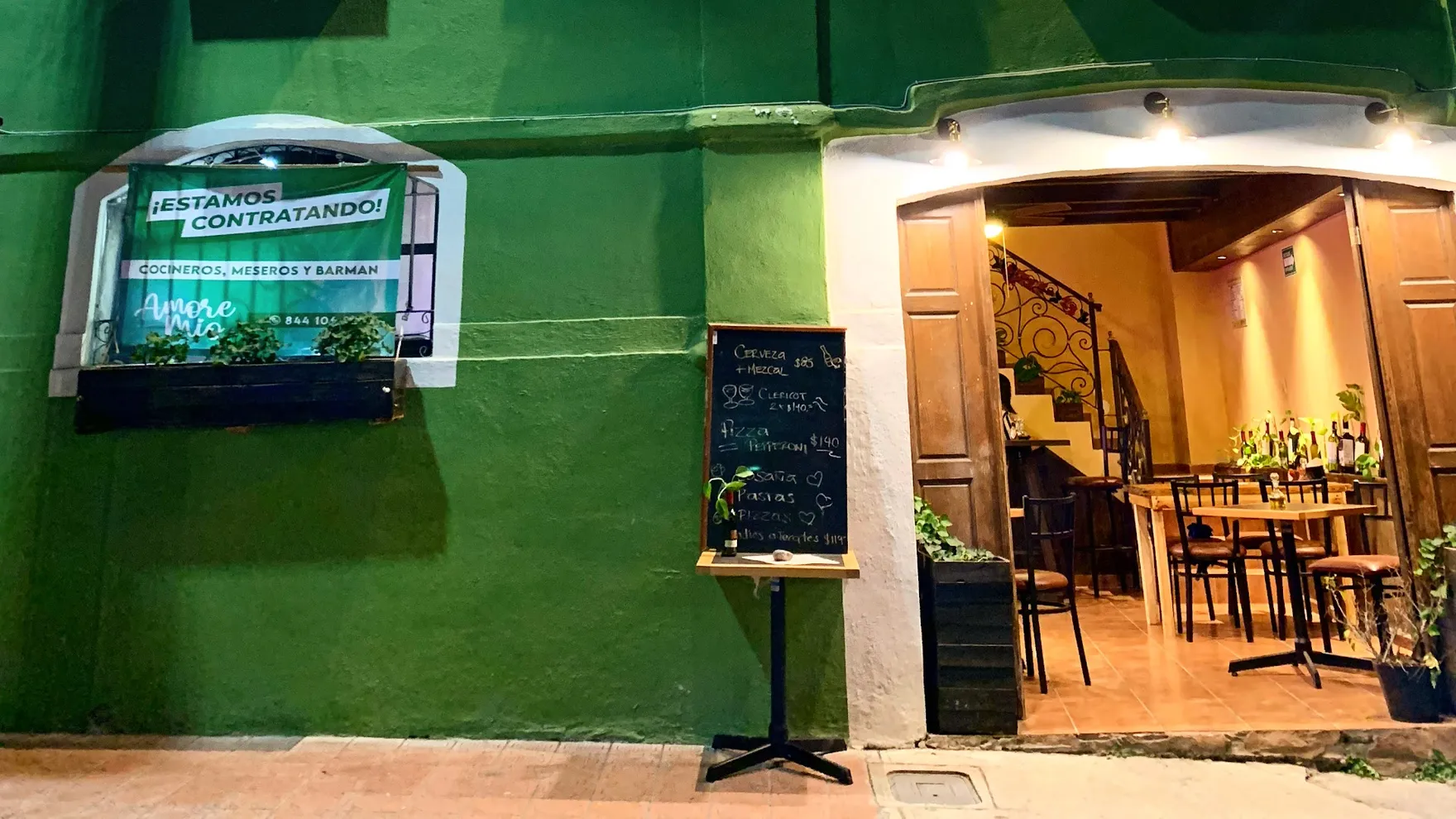 Amore Mio restaurant in Coah.