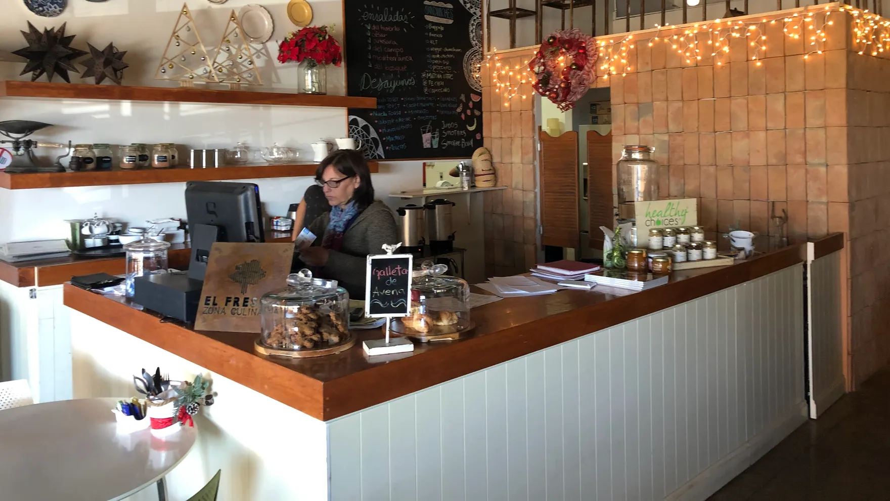 Green Gourmet restaurant in Coah.