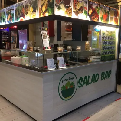 Green bowl salad bar restaurant