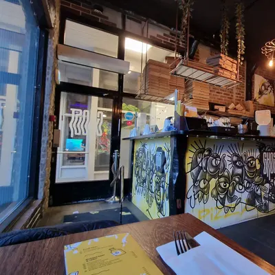 Ghost Pizza restaurant