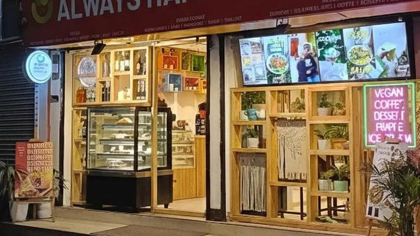Always Happy Food Veg-Vegan Restaurant restaurant in Saat Ghumthi Near