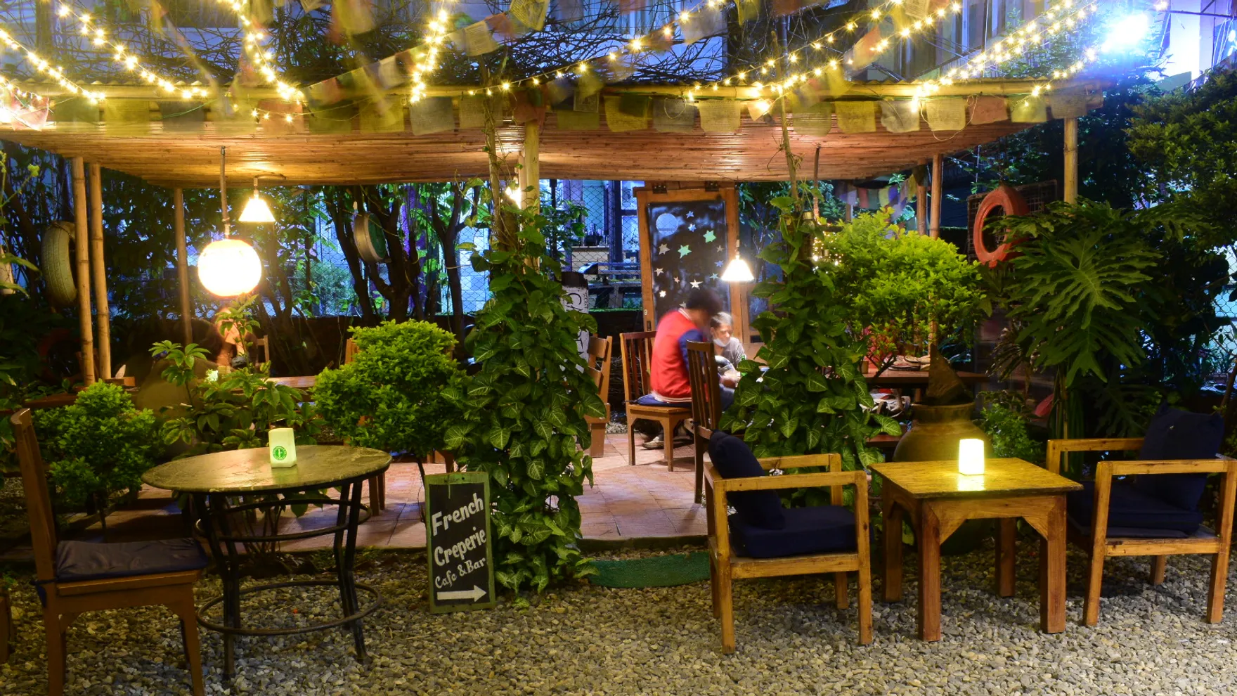 French Creperie restaurant in Lakeside Khahare Chowk-6 North