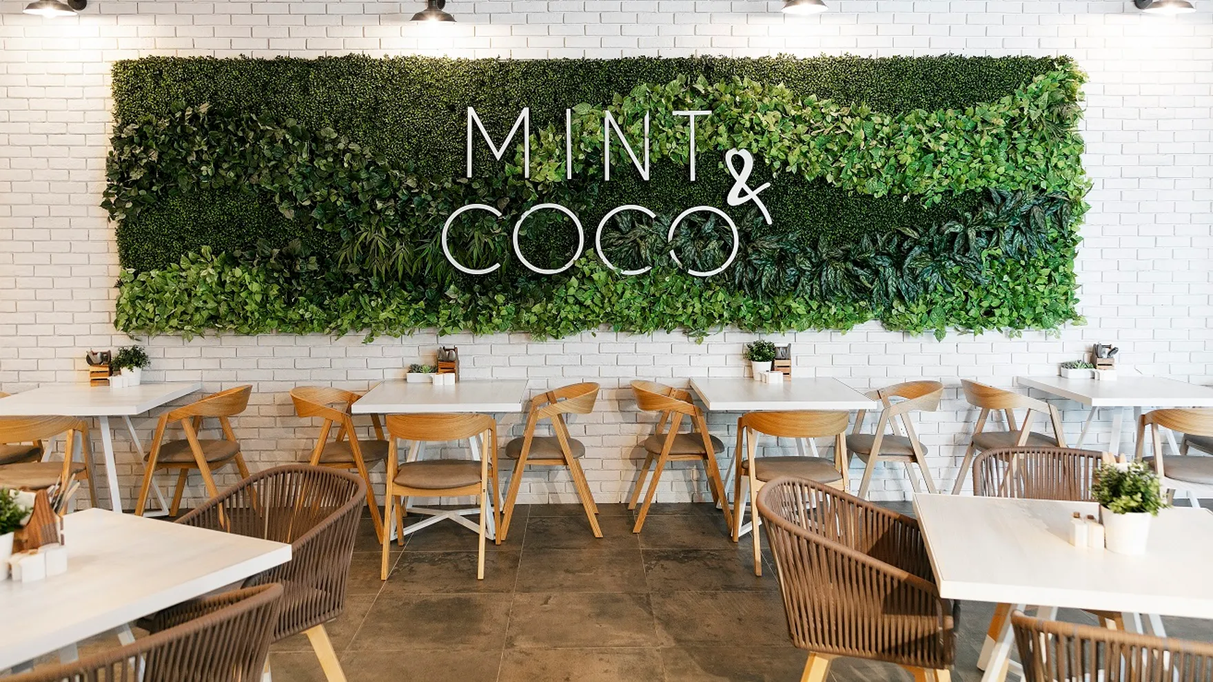 Mint & Coco restaurant in Salam Complex