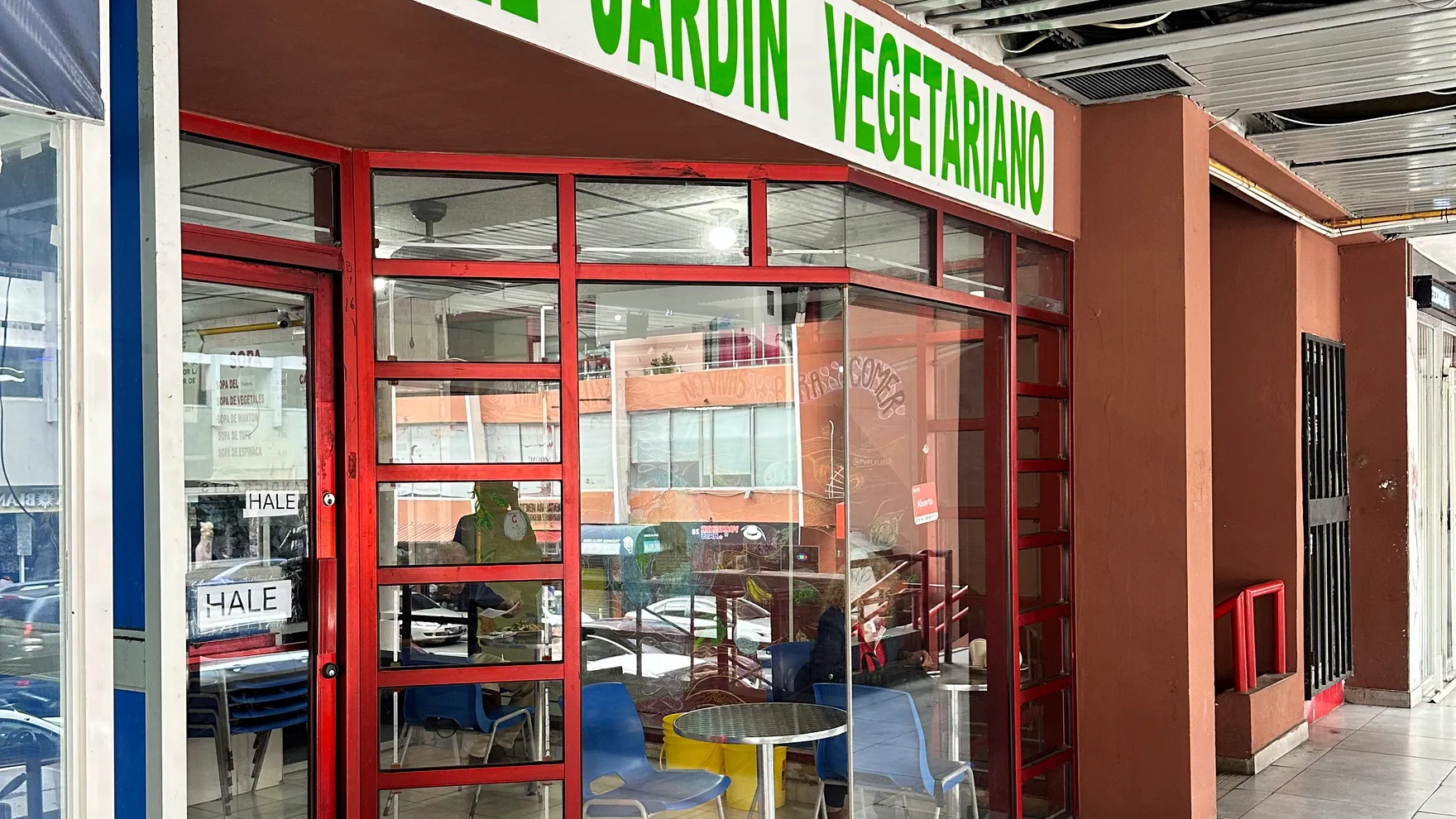 El Jardín Vegetariano restaurant in Panamá