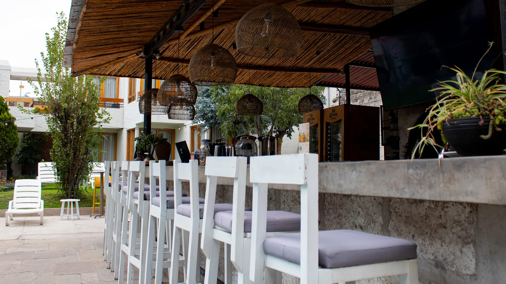 The Garden Arequipa restaurant in C. Jerusalén 606