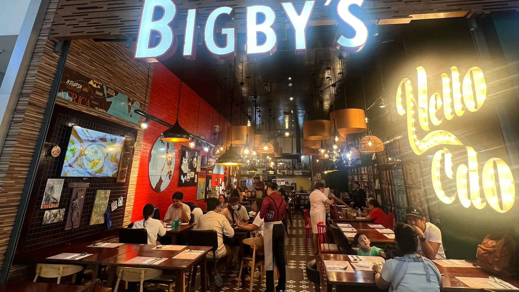 Bigby's Cafe and Restaurant SM CDO Downtown restaurant in Cagayan De Oro City