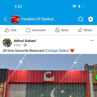 Cottage Sialkot restaurant
