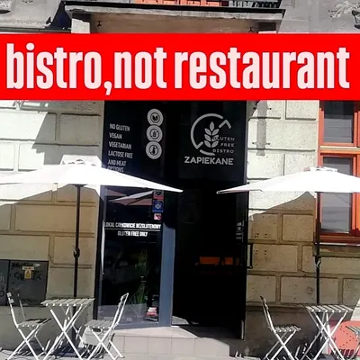 Zapiekane gluten free bistro restaurant