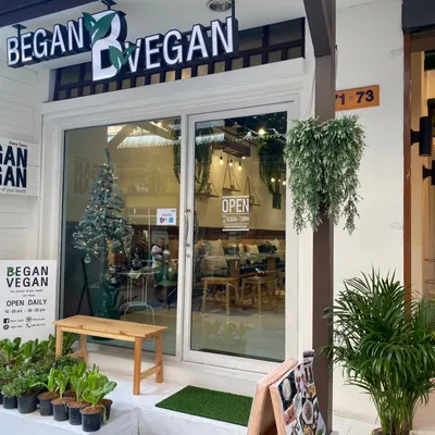 BEGAN VEGAN restaurant
