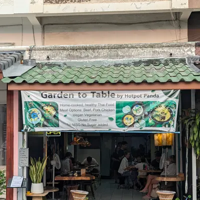 Garden to Table Chiangmai restaurant