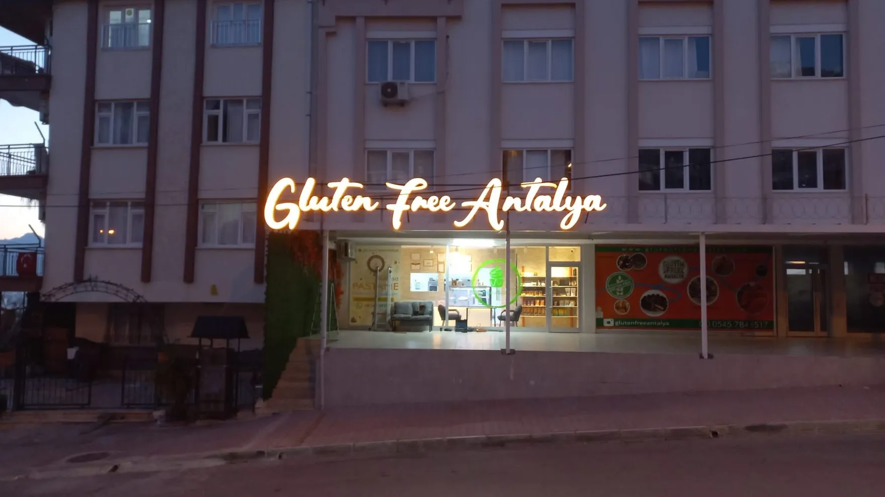 Glutenfreeantalya restaurant in 4819. Sk. No:113 A No:7