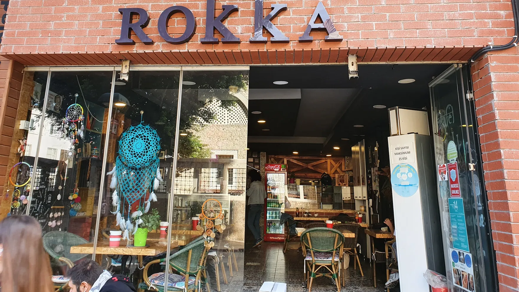 Rokka Pizza Falafel restaurant in Recep Peker Cd.