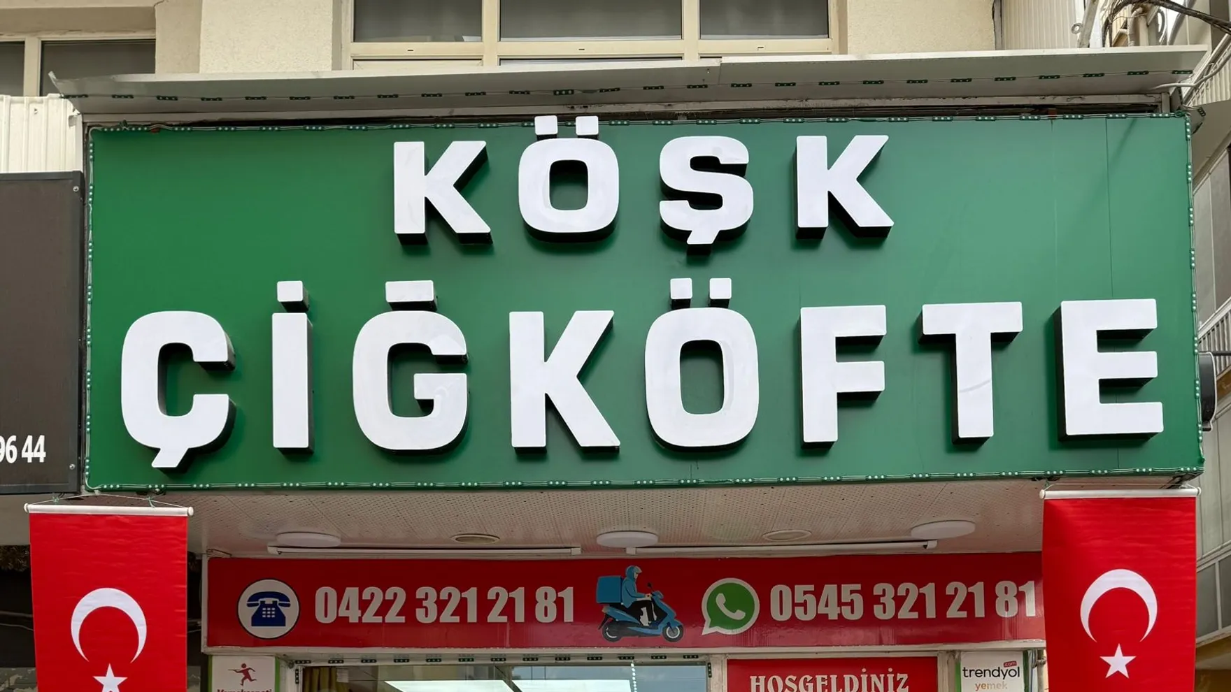 Köşk Çiğköfte & Ciğer Kavurma restaurant in İsmet Paşa Cd. No:23
