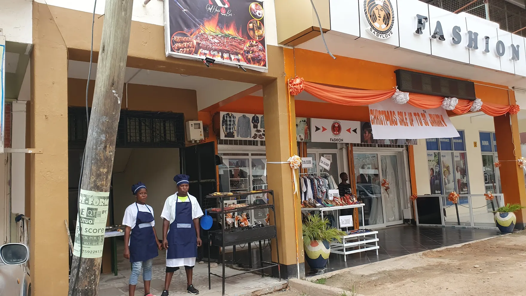K's Grill House restaurant in Viwandani TZ