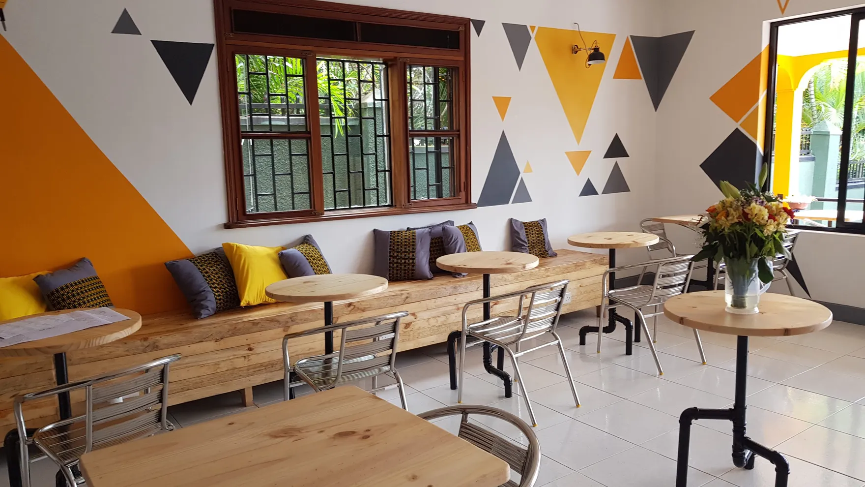 Holy Crepe restaurant in Kampala