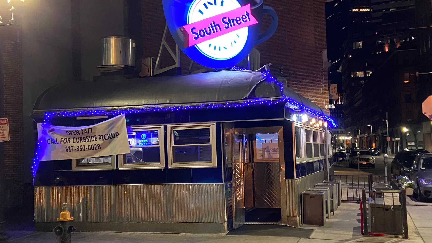 South Street Diner restaurant in Boston
