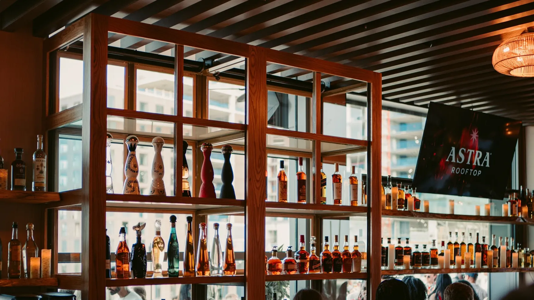 Astra Rooftop restaurant in Columbus