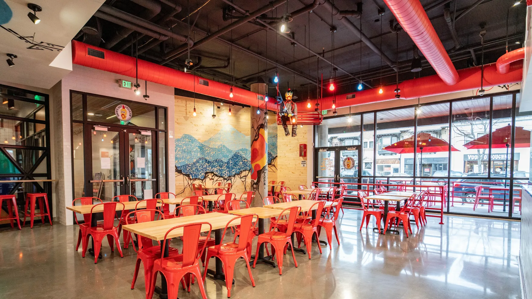 Dave's Hot Chicken restaurant in Denver