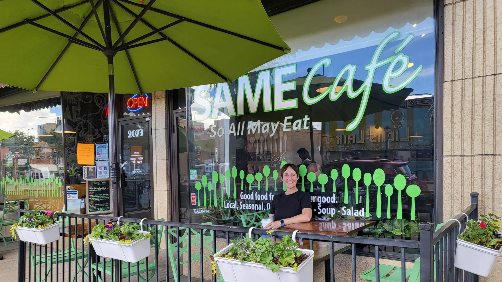 SAME Café restaurant in Denver
