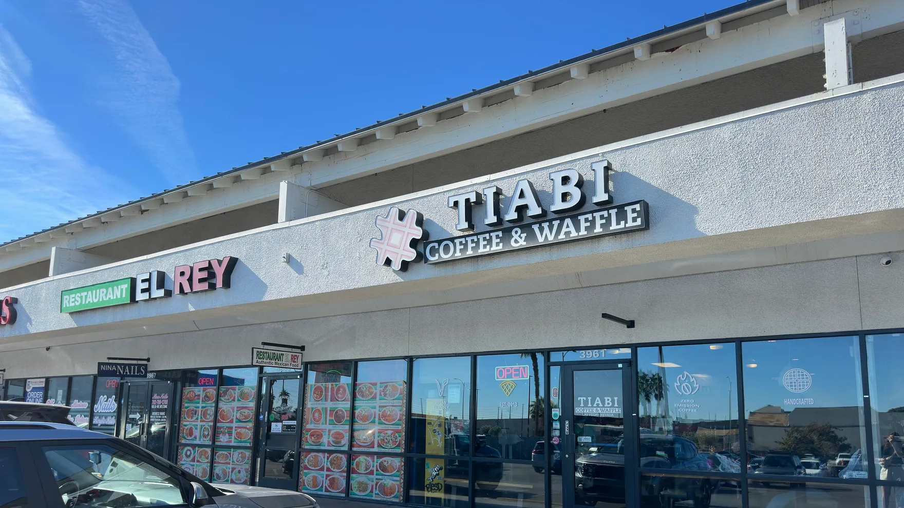 Tiabi Coffee & Waffle restaurant in Las Vegas