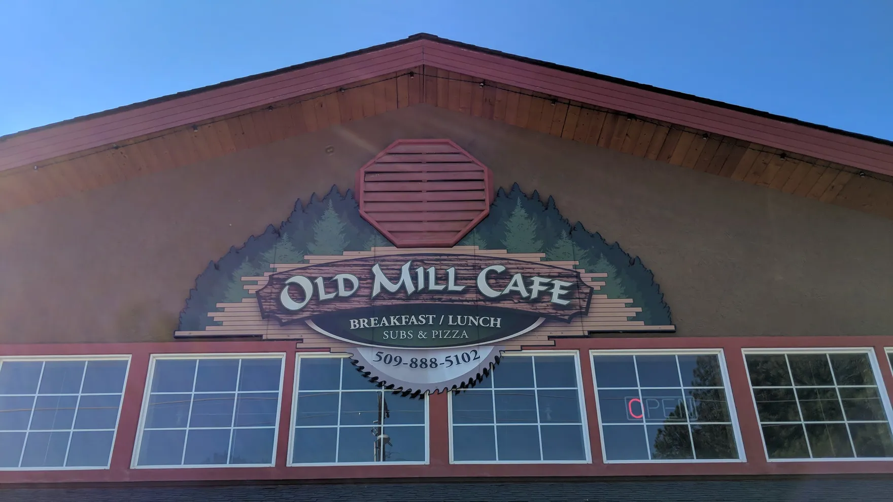 Old Mill Cafe restaurant in Leavenworth