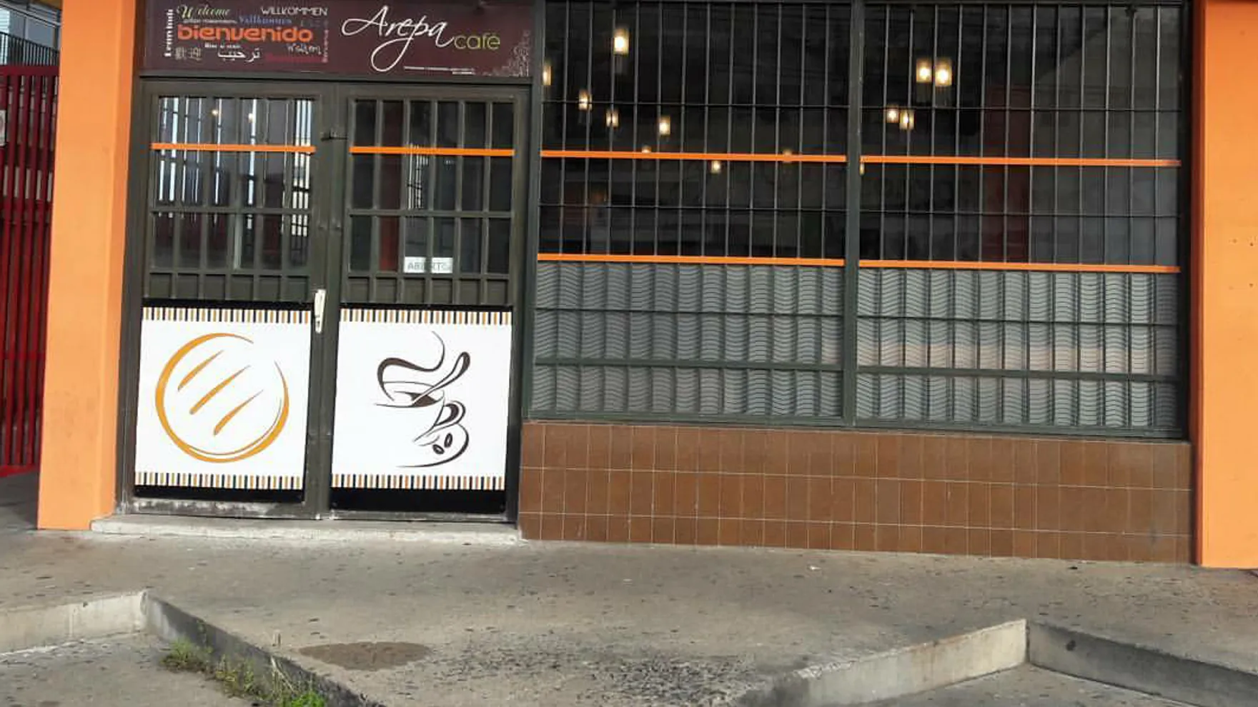 Arepa Café restaurant in Bolívar