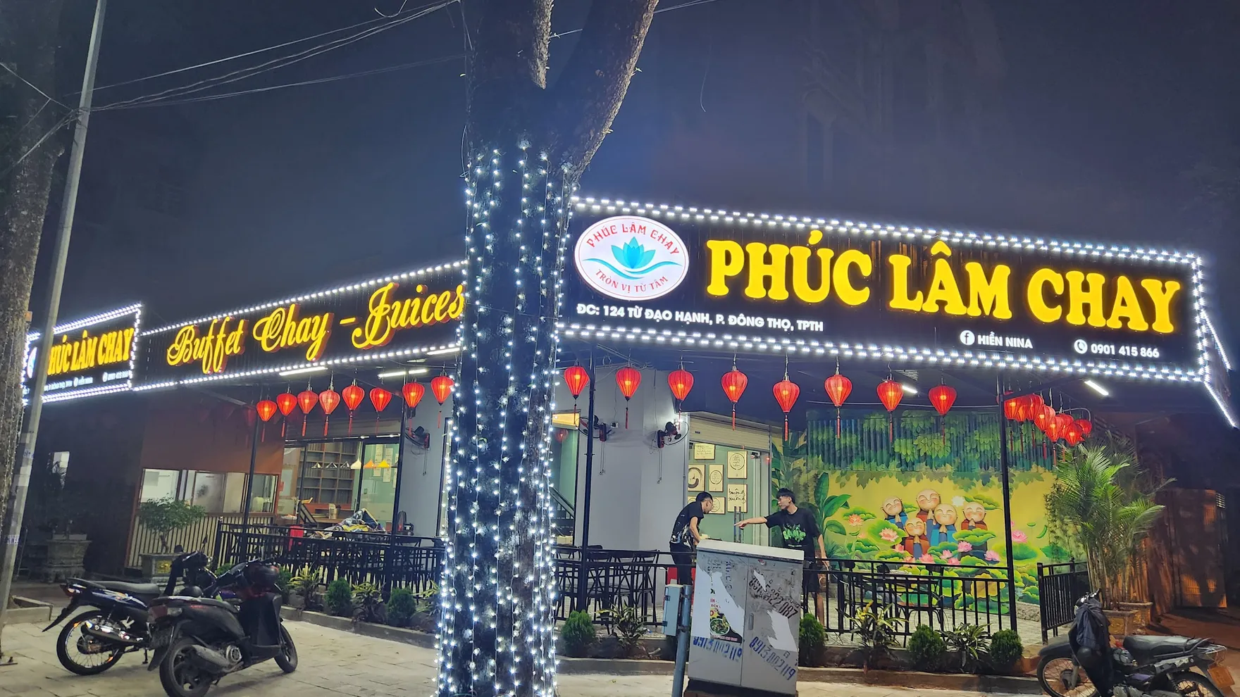 Quán Phúc Lâm Chay restaurant in Hạc Thành